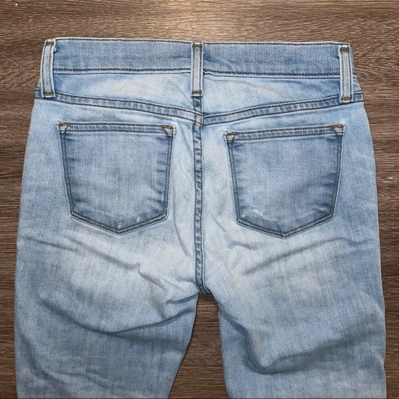 J. Crew Toothpick Light Wash Skinny Jeans - Size 26 - Picture 5 of 6